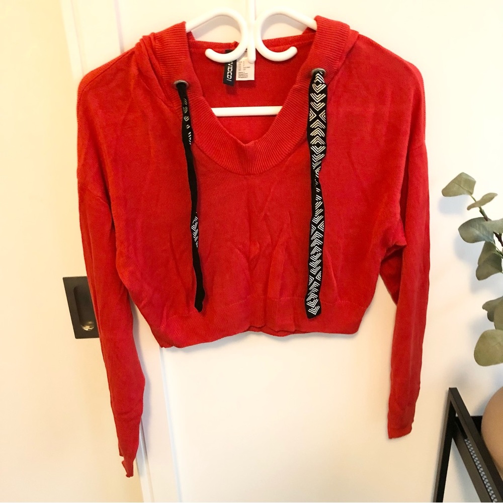 H&M Cropped Hoodie |S